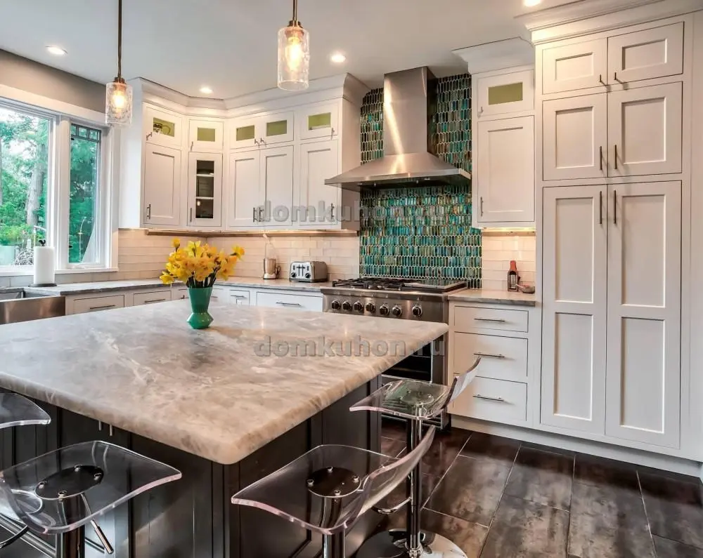 Кухня п образная - Рим